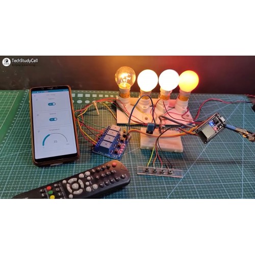 Esp32 Voice Controlled Home Automation Using Google Assistant